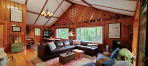 Catskills log cabin w/waterfall, views & hot tub - Image 5