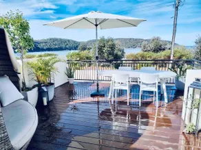 BEACH FRONT VILLA • Large Entertaining Deck - Image 3