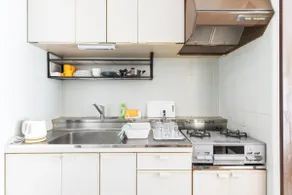 Shintaro's apartment: direct access to Narita Airport via the Keisei Line, fully equipped kitchen with washing machine, single bed and futon. - Image 4