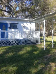 Casa Mica deck with a view of the woods - Image 5