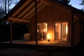 Sustainable construction built in wood, in beautiful nature - Image 3