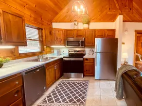 Private log cabin 4 mi to everywhere! #fireplace - Image 3