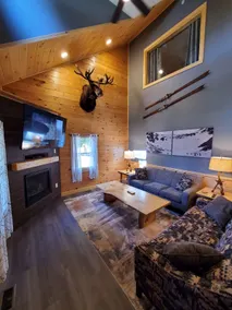 Newly Built Cozy Log Cabin (Duplex) one side - Image 4