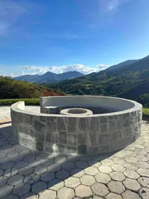 Mountain house with waterfall - Image 3