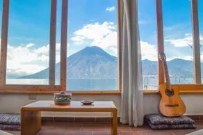 Casa de Los Angeles Lakefront Retreat with Sauna and Volcano Views - Image 2