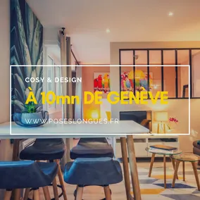 LE CHATELET- Parking Gratuit - Cosy et Design - a 10 mn de Geneve - Image 2