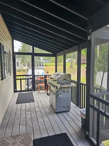 Four-season waterfront family lake house on pristine Embden Lake - Image 3