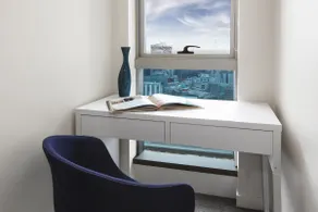 Modern Escape with Balcony & Sweeping City Views - Image 5