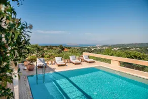 Villa AnnaNiko, Luxury Villa, 2 Heated Pools, Jacuzzi, Gym, Stunning Views, Green Energy - Image 3