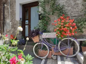 little house in the medieval village near rome. - Image 3