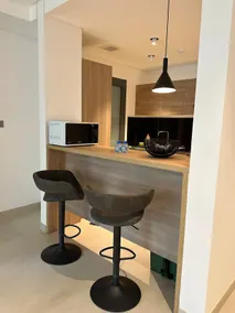Muscat Hills/ Cozy pool view 1 BHK/ Self Check In - Image 3