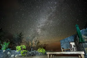 sunset and stars stone house - Image 2