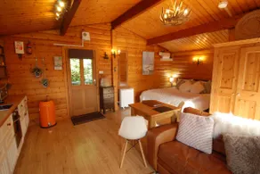 LARCHES LODGE Norwegian log cabin, wood stove & spa - Image 4