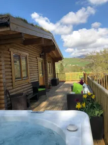 The Hayloft River Garry Lodges with hot tubs. - Image 3