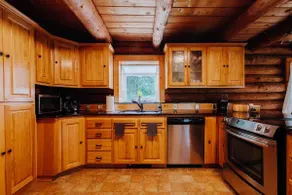 Unique Open Concept Log Home - Image 4