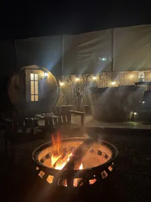 Cabin, hot tub, sauna, stove. - Image 3