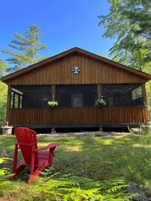 Falls Lake Burrow - Private Cottage with Screened-in Hot Tub - Image 5