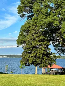 Lake view 6 bed retreat with Cherry Glamper & deck - Image 4