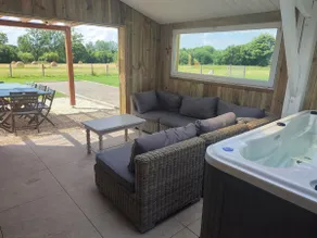 cottage with a hot tub and playground - Image 2