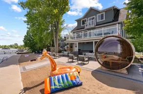 Fun & sun waterfront with sauna, hot tub and slide - Image 4