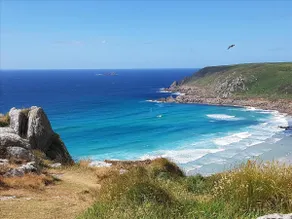 Tregiffian Barn. GORGEOUS BARN, AMAZING SEA VIEWS, NEAR GWENVER & SENNEN BEACHES - Image 4