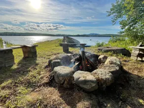3-story House on Maine Lake w Dock & Fireplace - Image 4