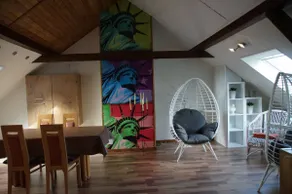 Beautiful! Cozy! Central! - under the roof - Image 2