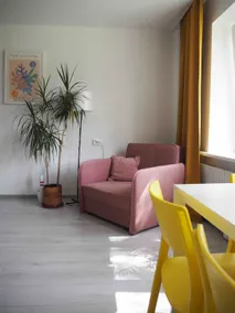Sunny apartment with lake and forest view - Image 5