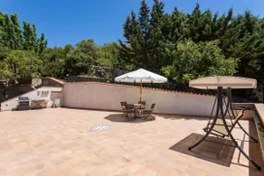 The large terrace of the hillside villa - Image 3