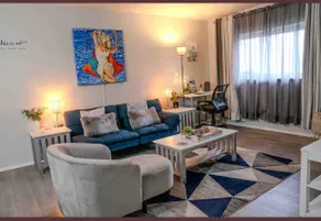 🔥 Royal Blue Dream/fire place🔥Private parking - Image 3