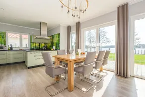 Luxury lake residence with sauna, fireplace, private lake access -25% - Ferienhaus Rohrdommel 2 - Image 5