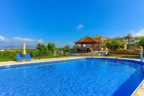 Villa Athina Finiki: Privater Pool und Garten, Klimaanlage, Wi-Fi, Meerblick - Image 2
