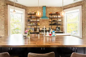 Soft Suede and Warm Bricks at a Stylish Rogers Park Home - Image 4