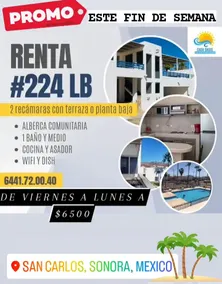 Depa 4 beds LomaBonita #224pb Alberca Palapa - Image 3