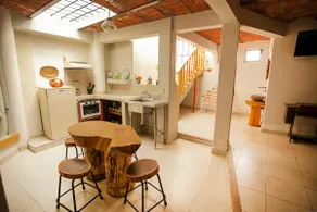 Villa Flor Liz (2) Romantic-Fireplace-Center - Image 5