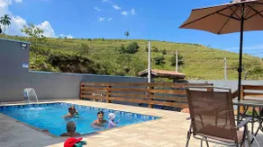 Chácara Rocinha Arujá heated pool - Image 4