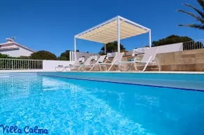Villa with NEW large private HEATED swimming pool, 3 min. walk to sandy beach - Image 4