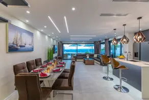 Luxury Villa Lorena with heated pool, jacuzzi,sauna and seaview - Image 4