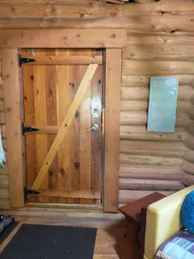 Off Grid, Rustic Log Cabin, Sauna and stream - Image 4