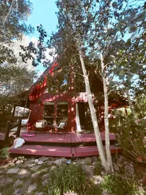 A-frame dreamy porch, A/C and comfy beds. Clean - Image 4