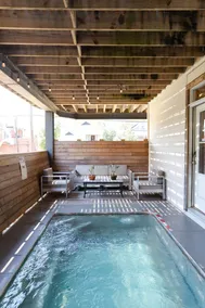 Maison de porche MidCity avec piscine privée \"Japoolzzi\" ~ Toujours la bonne température! - Image 3