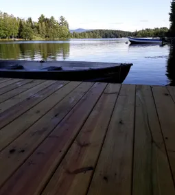 Adirondack Hideout, lakefront location and sandy shoreline - Image 4