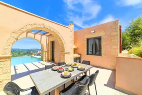 Maison de vacances entièrement équipée avec barbecue, piscine privée et jardin | Vue nature - Image 3