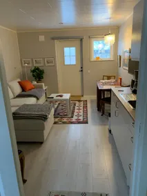Newly built one-room apartment with loft and bathroom - Image 2