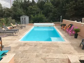 T2 accommodation adjoining a villa with terrace #. - Image 2