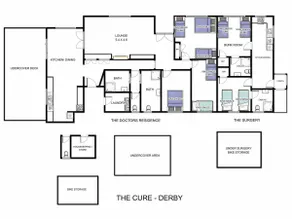 The Cure at Derby- entire front house- sleeps 18 - Image 3