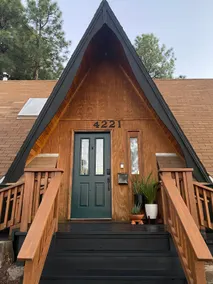Cozy MCM A-Frame Cabin - Image 2