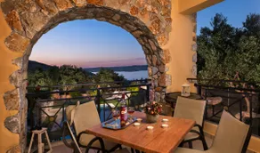 Sea view villa Stelios with Private pool Near the beach - Image 3