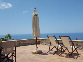 Villa Phoebe in Stoupa, very quiet area, private pool, spectacular sea views. - Image 5