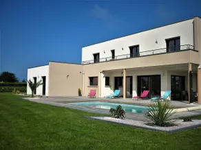 Modern cottage and heated pool 500 m from the sea - Image 3
